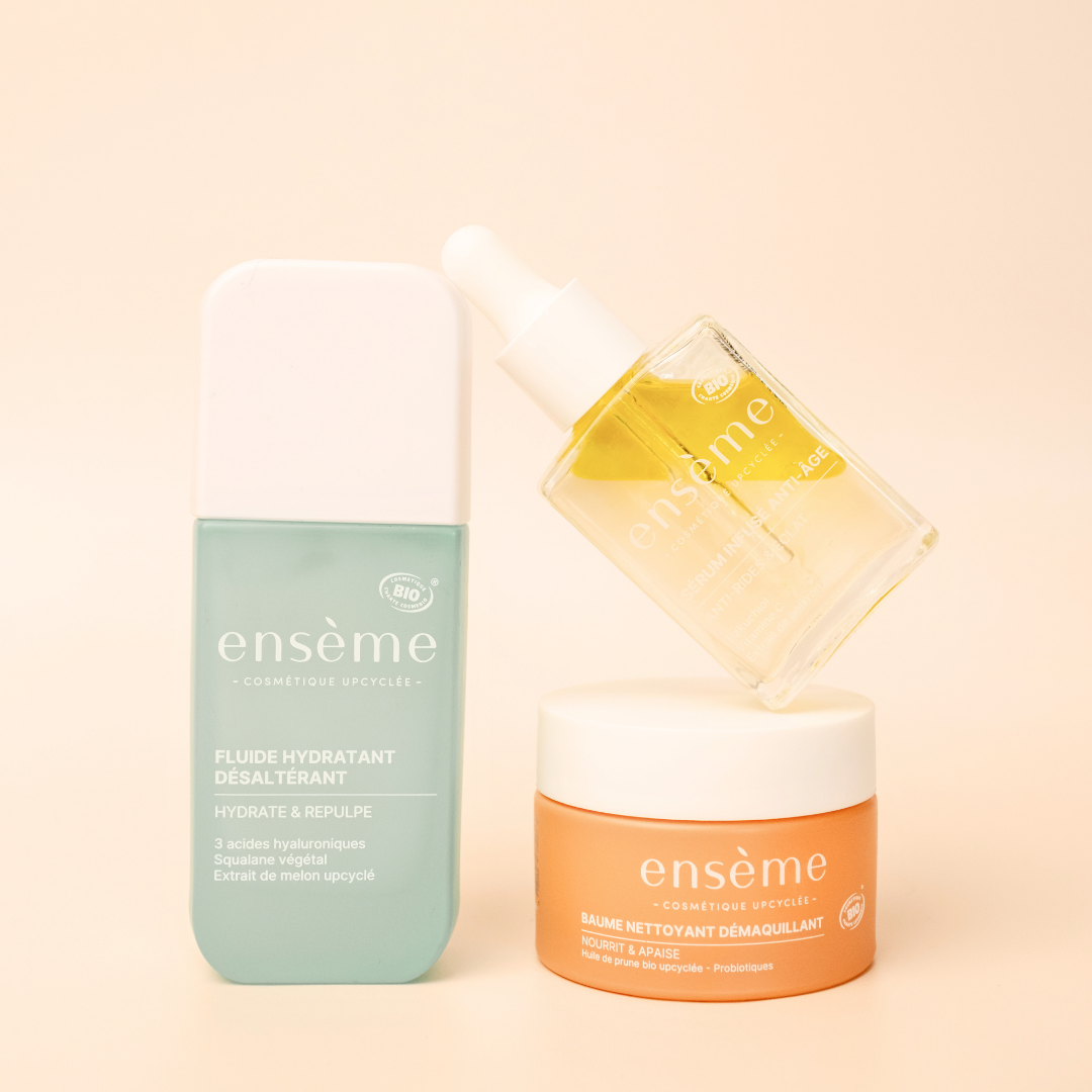 Trio Hydratation Baume, Sérum & Fluide